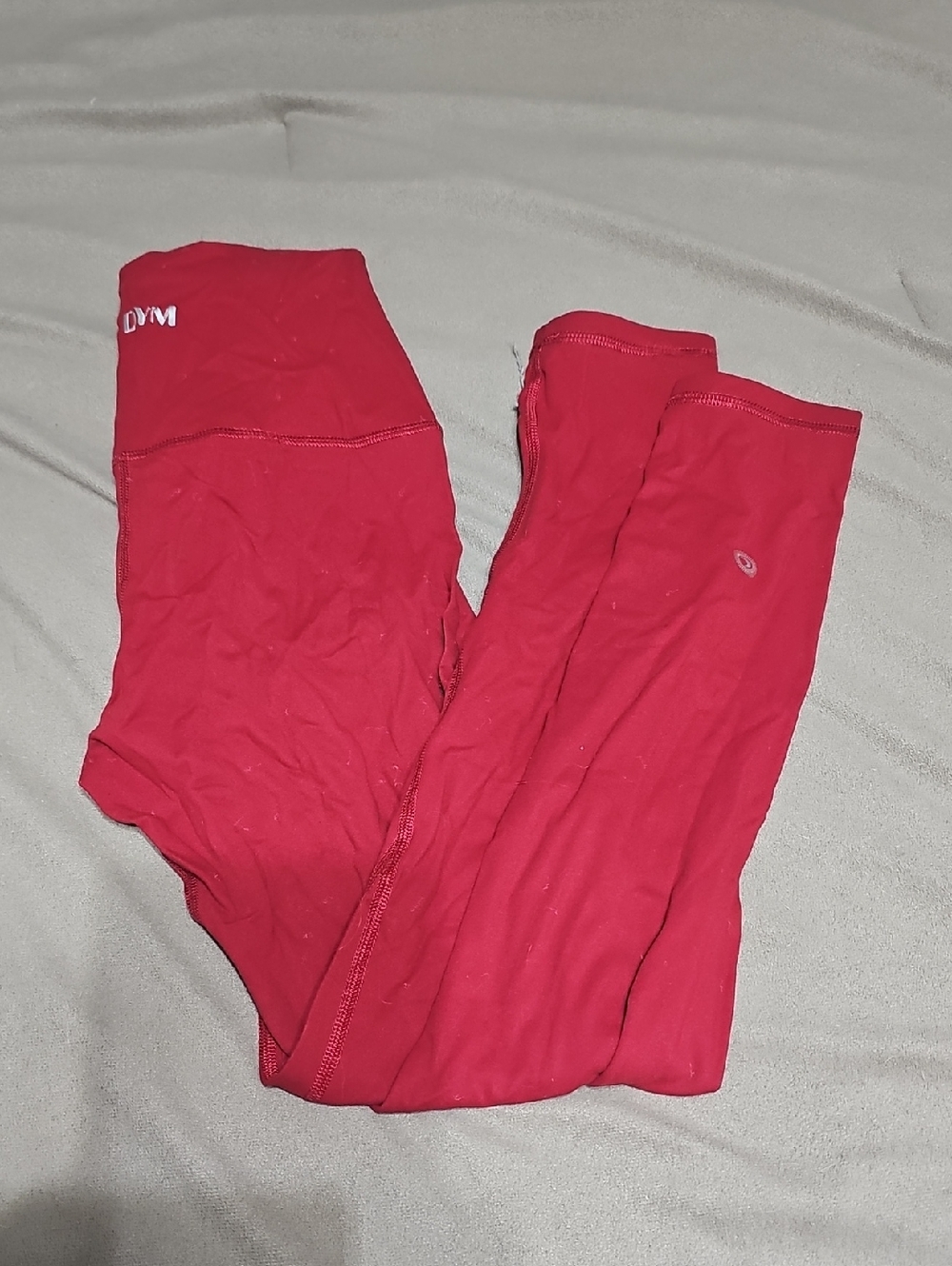 Red Athletic Leggings